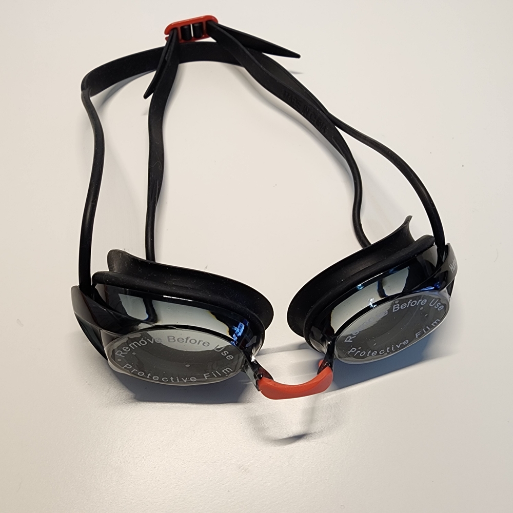 Hurley Black and Red Swim Goggles